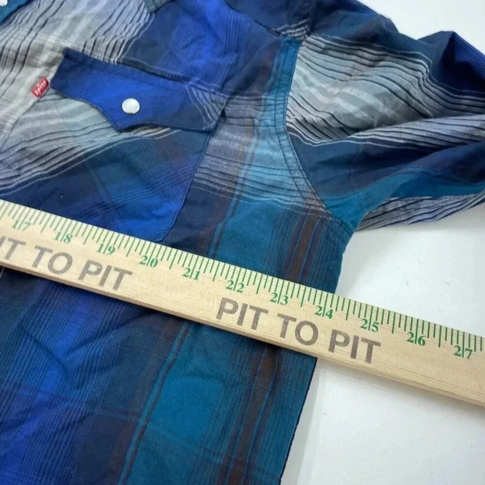 Levis Shirt Long Sleeve Button Down Mens XXL 3452 - Picture 6 of 7